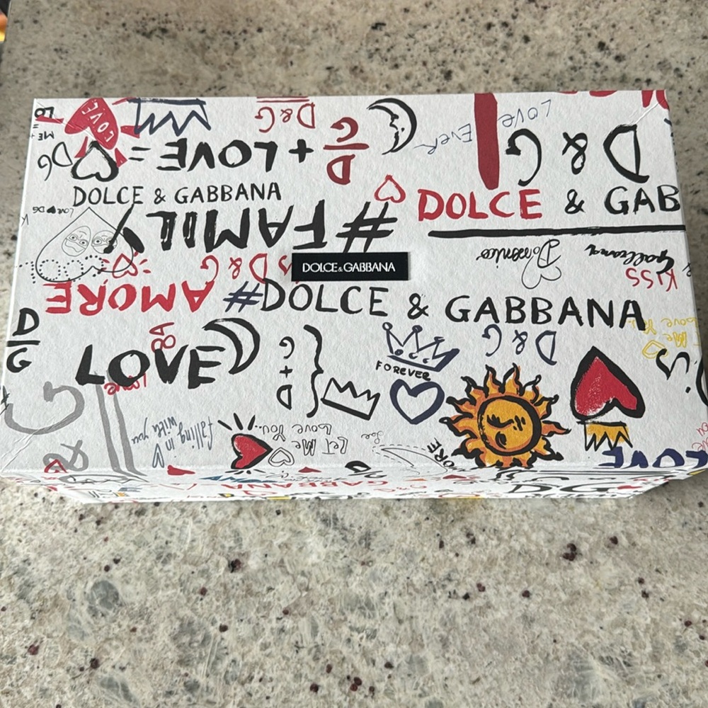Large D&G Graffiti Shoe Box